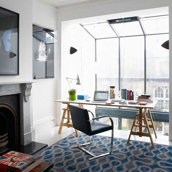 Light modern home office design Light modern home office | Home office| Desks | Image | Housetohome.co.uk