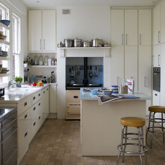 Modern retro kitchen