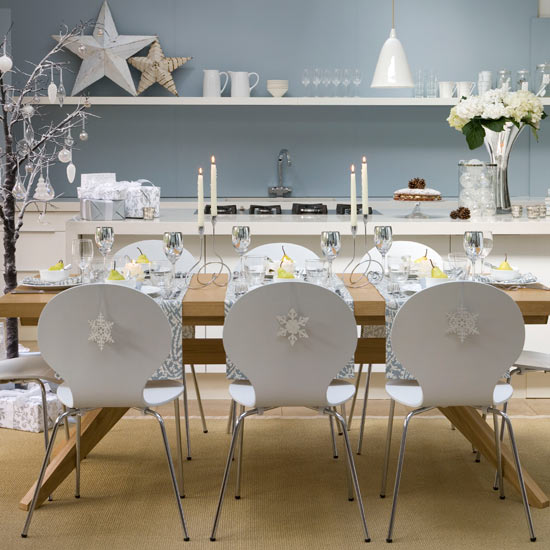 Simple Christmas dining decorations High-impact, low-effort Christmas decorating | Christmas decorating ideas | Christmas | PHOTO GALLERY | Housetohome.co.uk