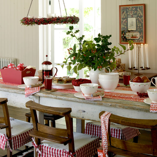 Christmas table decorating ideas | Christmas dining room | Christmas