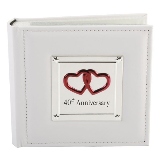 40th wedding anniversary photo album from The Gift Experience