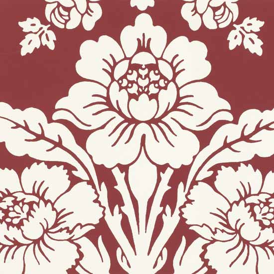 Damask wallpapers | Feature wallpaper | Statement wallpaper | image | Housetohome