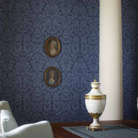 Damask wallpapers | Feature wallpaper | Statement wallpaper | image | Housetohome