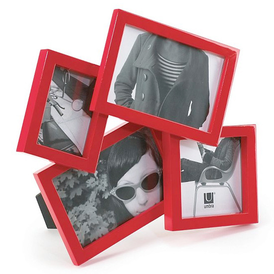 Funky red photo frame from Debenhams