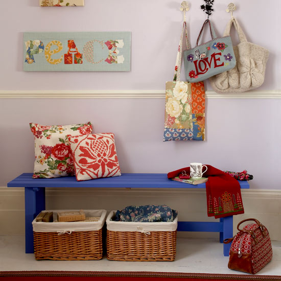 Folk-inspired hallway | Hallway | Hallways - 10 of the best | Decorating idea for hallways | PHOTO GALLERY | Housetohome