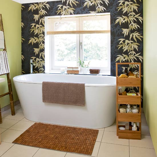 Oriental-style bathroom