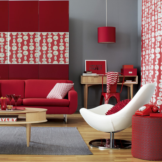 Bold red colour schemes - 10 of the best
