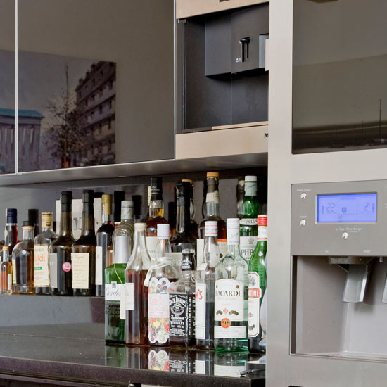 The focal point for most New Year's parties - make sure your bar is well stocked