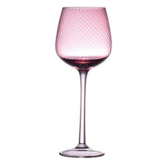  Purple spiral optical wine glass from Betty Jackson for Debenhams