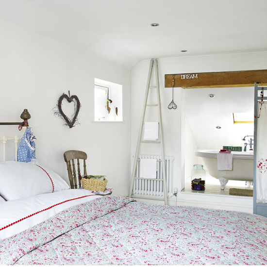 Country bedroom and bathroom Country bedroom and bathroom | Bedroom decorating | Bathrooms | Image | Housetohome