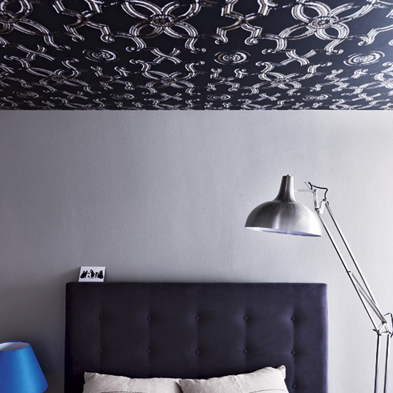 Wallpaper on bedroom ceiling | Bedroom | Bedroom design ideas best of 2010 | PHOTO GALLERY