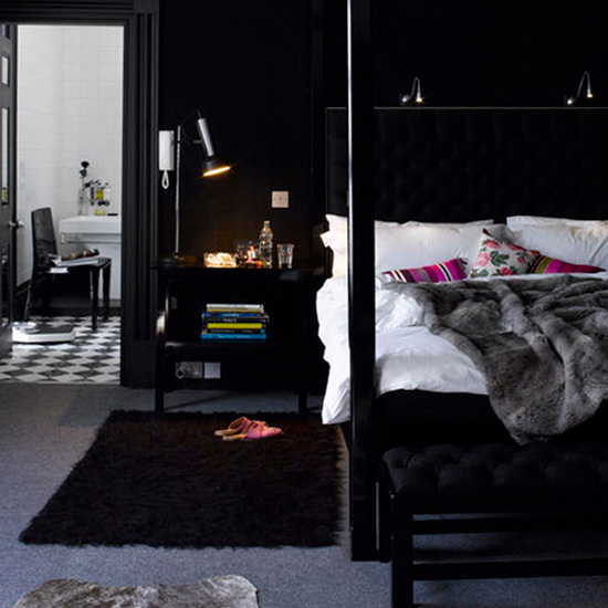 Black gloss bedroom | Bedroom | Bedroom design ideas best of 2010 | PHOTO GALLERY