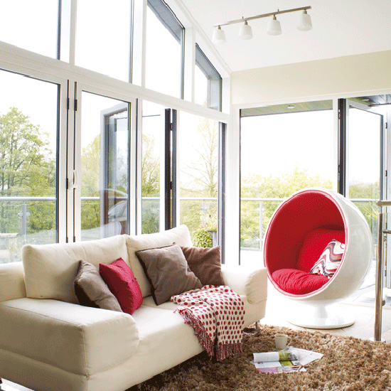 Retro-chic conservatory | Conservatories | Conservatory decorating ideas | PHOTO GALLERY | Housetohome.co.uk