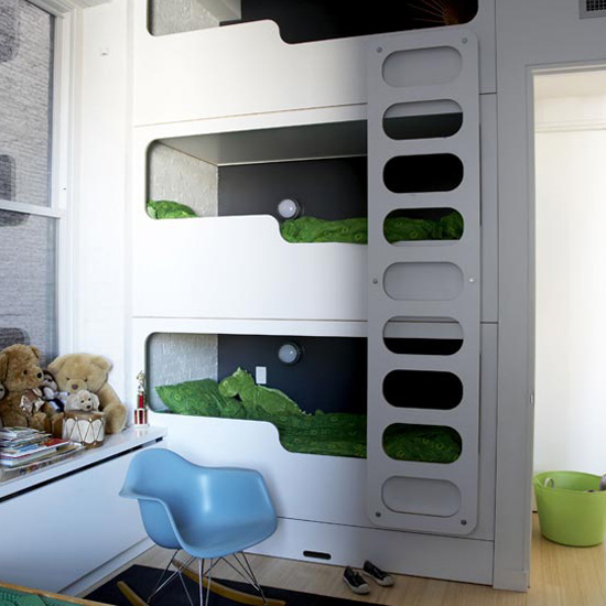 Boys' bedrooom with bunk beds | Children's rooms - best of 2010 | Children's bedrooms | PHOTO GALLERY