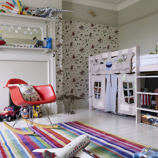 Children's eclectic bedroom and playroom Children's eclectic bedroom and playroom | Children's rooms - best of 2010 | Children's bedrooms | PHOTO GALLERY