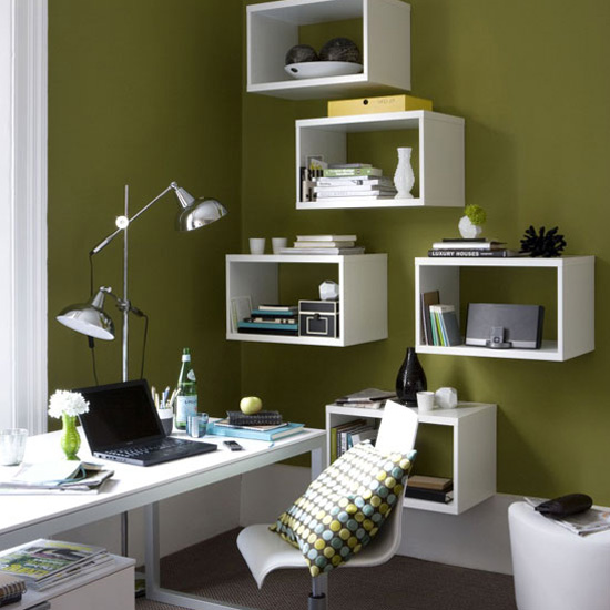 Home office box shelves | Best home office 2010 | Home-office | PHOTO GALLERY