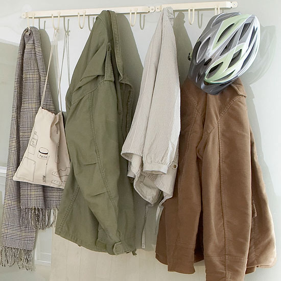 Coat stand and glass perspex sheet | Boot room storage ideas | Boot room | Hallway storage ideas | Storage solutions | PHOTO GALLERY | Housetohome