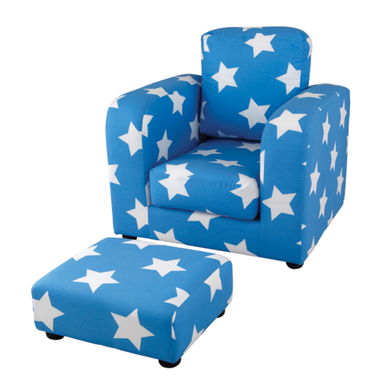 Star pattern armchair | Children's armchairs | Chairs | Kids room | Children's room | armchairs | Kids room furniture | PHOTO GALLERY | Housetohome