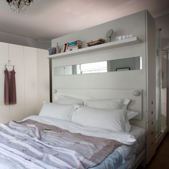 Oversized beroom headboard | Room dividers | Open-plan spaces | Layout design | Layout | Storage | PHOTO GALLERY | Housetohome