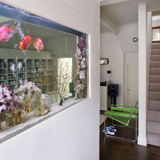 Fish tank Room dividers | Open-plan spaces | Layout design | Layout | Storage | PHOTO GALLERY | Housetohome