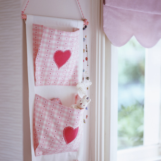 Be smart with wall space | Hanging cloth storage pockets | Children's room storage ideas | Funky children's storage ideas | PHOTO GALLERY