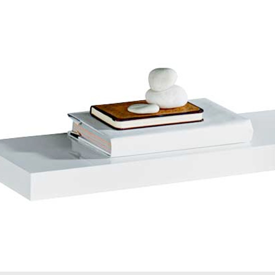 High Gloss Floating Shelf from Argos | Floating shelves - 10 of the best | Shelving | Storage | PHOTO GALLERY