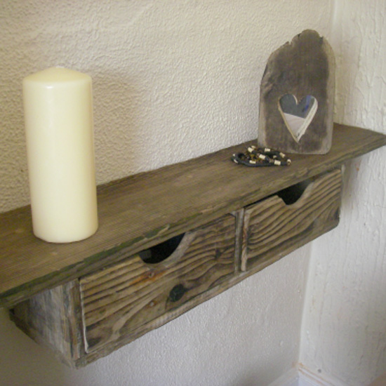 Floating Drawer Shelf from Driftwood Interiors | Floating shelves - 10 of the best | Shelving | Storage | PHOTO GALLERY
