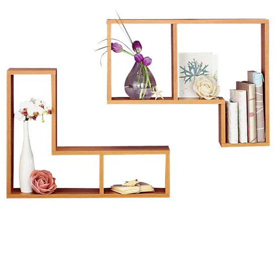 L-shaped cube shelves Homebase | Floating shelves - 10 of the best | PHOTO GALLERY