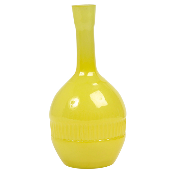 Small glass vase in yellow | Glass vases | Home accessories | PHOTO GALLERY | Housetohome