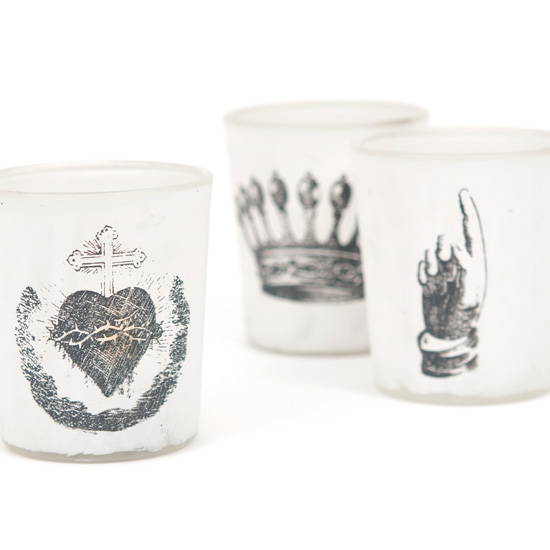 Motif Tea Lights from Cox & Cox | Vintage bedroom accessories | Vintage decorating | Vintage Bedrooms | PHOTO GALLERY