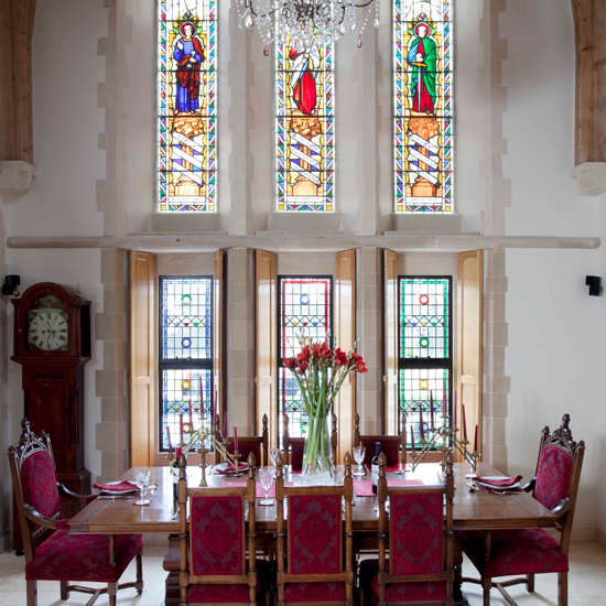Baroque church dining room | Dining rooms | Dining room ideas - 10 quirky designs | PHOTO GALLERY