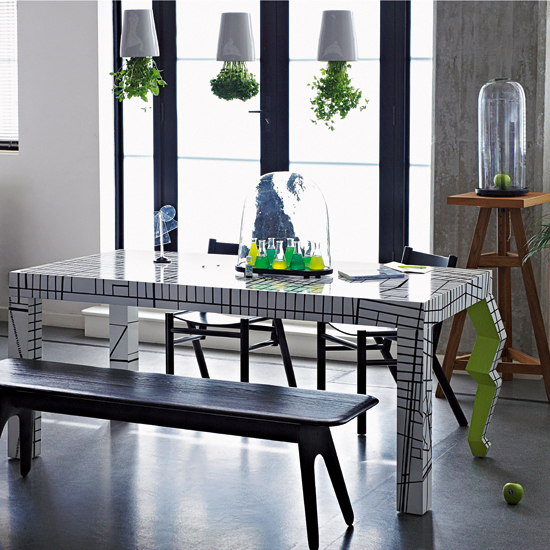 Science lab inspired dining room | Dining rooms | Dining room ideas - 10 quirky designs | PHOTO GALLERY