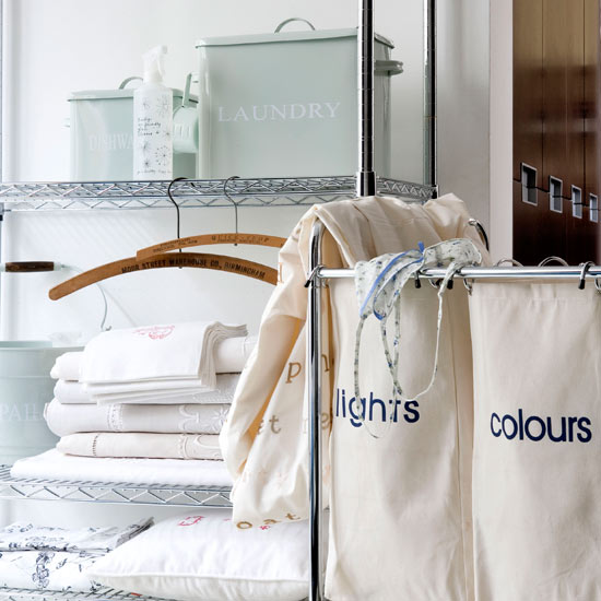 Modern utility room Modern utility room | Laundry room | Laundry basket | Image | Housetohome.co.uk