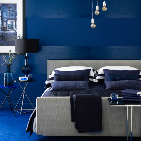 Do you jump out of bed and greet the morning with a smile? Then it could be time to paint your bedroom blue