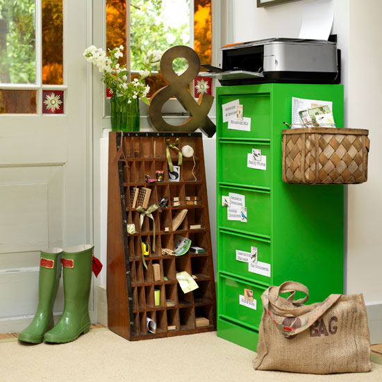 Customise your filing cabinet | Home office storage | Home office organising | 10 steps to an organised home office | Home office | PHOTO GALLERY | Country Homes & Interiors | Housetohome