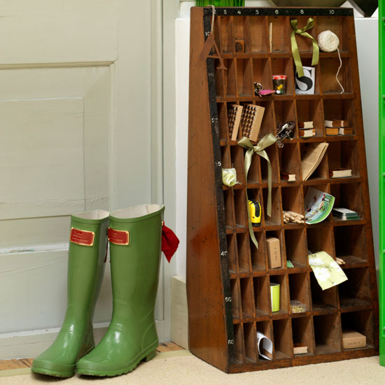 Organise smaller accessories | Home office storage | Home office organising | 10 steps to an organised home office | Home office | PHOTO GALLERY | Country Homes & Interiors | Housetohome