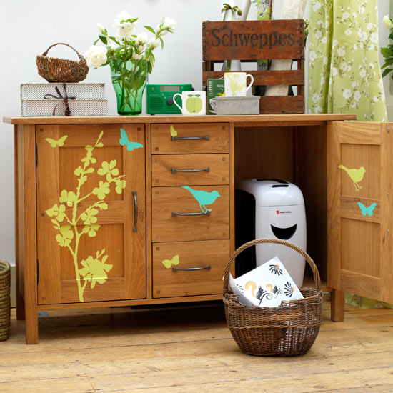 Create a personalised sideboard | Home office storage | Home office organising | 10 steps to an organised home office | Home office | PHOTO GALLERY | Country Homes & Interiors | Housetohome