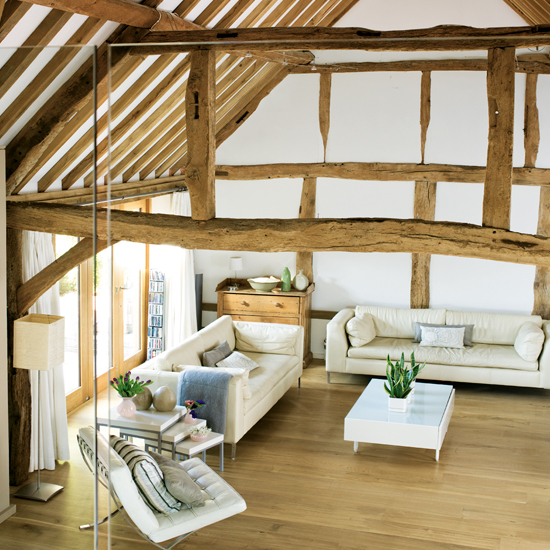 Living room | 18th century barn | House tour | Ideal Home | PHOTO GALLERY