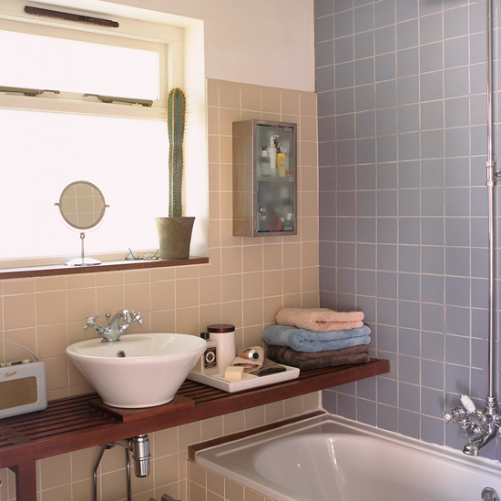Bathroom | New England-style cottage | House tours | Ideal Home | PHOTO GALLERY