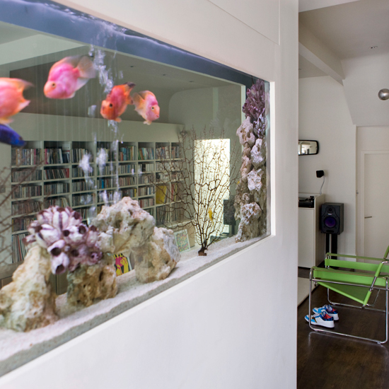 Fishtank hallway | Weird and wonderful hallways | Hallway decorating ideas | PHOTO GALLERY