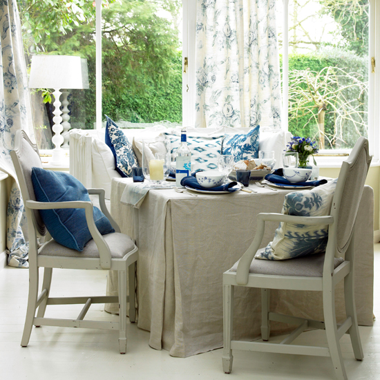 Floral seating conservatory | Conservatories | Conservatory decorating ideas | PHOTO GALLERY | Housetohome.co.uk