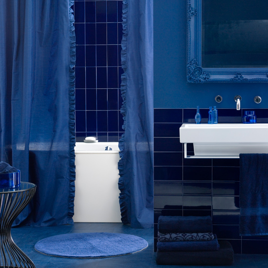 Be brave with one bold shade Be brave with bathroom colour | Add colour to your bathroom | Easy bathroom ideas | Bathroom | PHOTO GALLERY | Housetohome