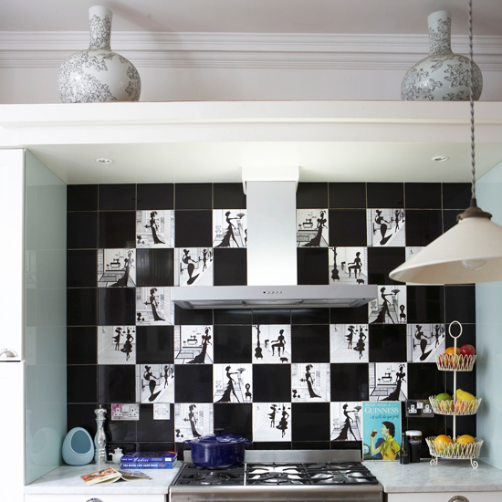 Lulu Guiness' kitchen | Black and white kitchens - 10 of the best | Kitchen design ideas | PHOTO GALLERY | Livingetc