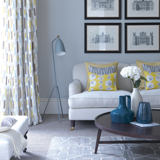 Tonal grey living room Grey living room | tone-on-tone decorating | tonal schemes | PHOTO GALLERY | Housetohome