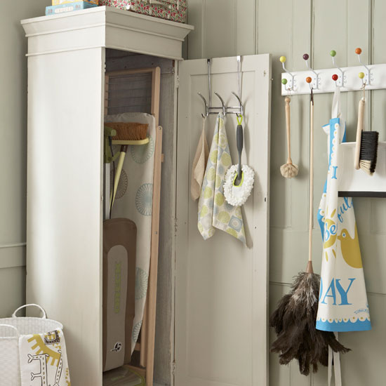 Hide away ironing boards | Country-style utility rooms | Decorating ideas | PHOTO GALLERY | Housetohome.co.uk