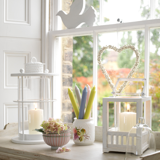 Light the lanterns White Nordic lanterns | Scandinavian-style decorating ideas | Decorating ideas | PHOTO GALLERY