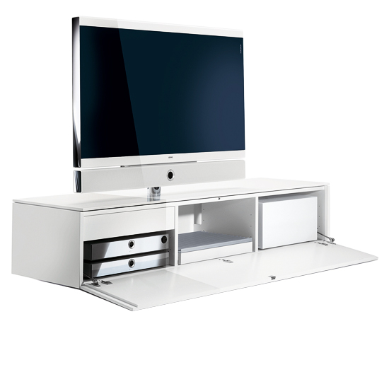 Individual rack integrated unit by Loewe from Premier Home Cinema | Living room furniture | PHOTO GALLERY | Homes & Gardens | Housetohome