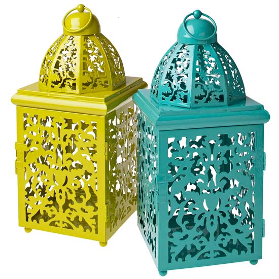 Cutout lanterns from Debenhams Cutout lanterns | colourful conservatory buys | conservatory ideas | PHOTO GALLERY | Housetohome