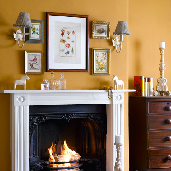 Picture display | Cosy fireplace ideas - 10 of the best | How to create a cosy fireplace | Fireplace design