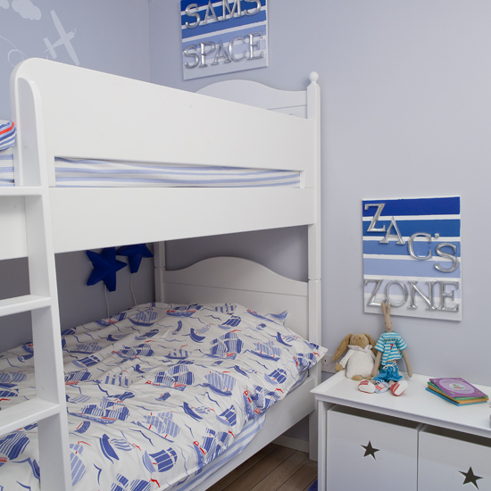 Baby blue boys' bedroom | Eco-friendly Scandinavian house tour | Ideal Home Show 2011 | Decorating with colour | PHOTO GALLERY | Housetohome